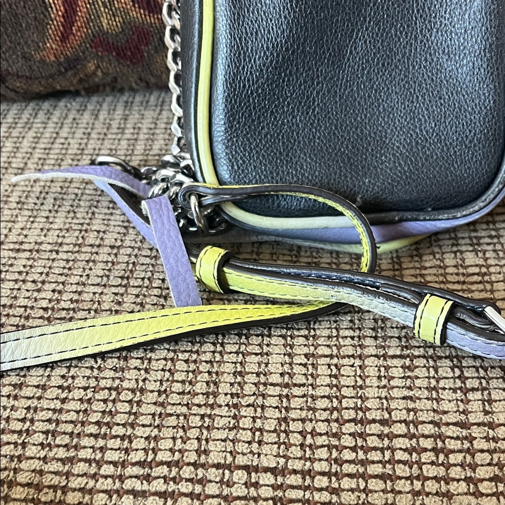Aimee Kestenberg Yellow and Purple Crossbody Bag - Picture 8 of 16